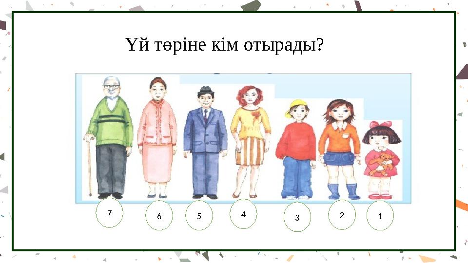 14 3 256 7 Үй төріне кім отырады?