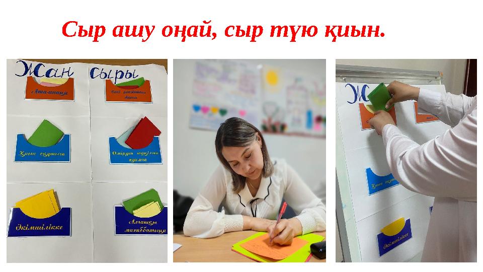 Сыр ашу оңай, сыр түю қиын.