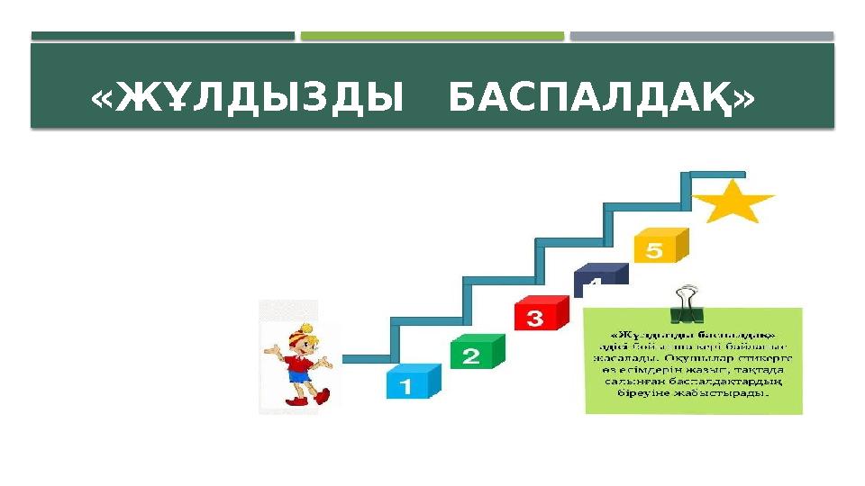 «ЖҰЛДЫЗДЫ БАСПАЛДАҚ»