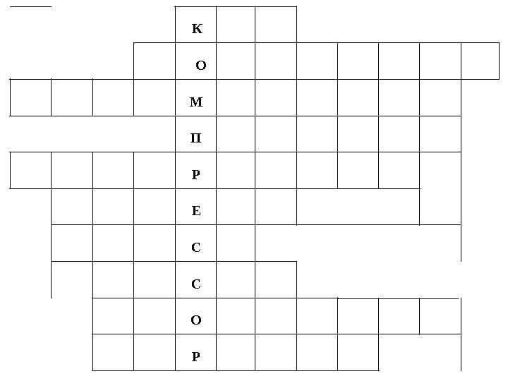 К О М П Р Е С С О Р