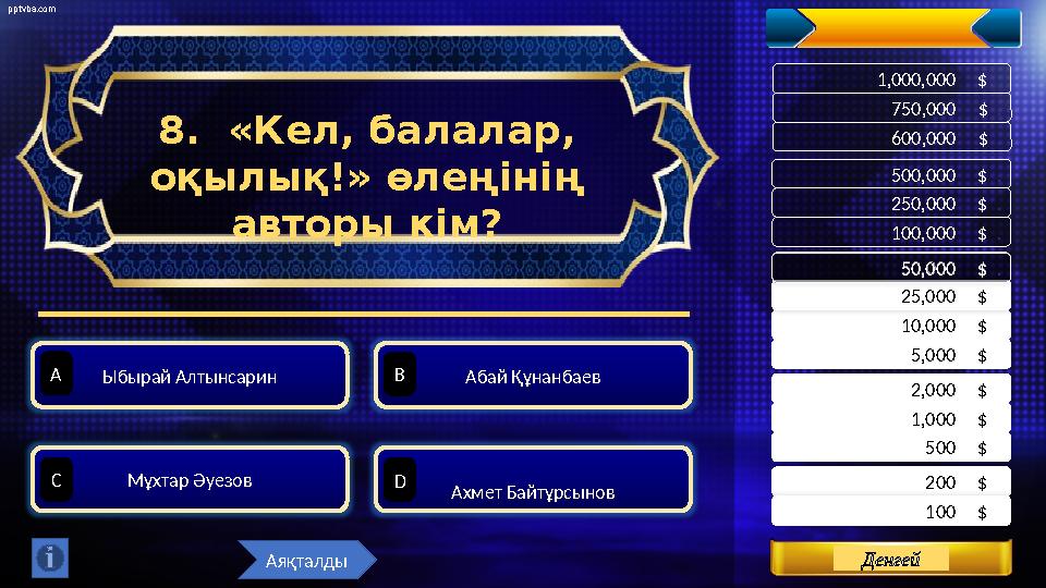 pptvba.com Levels 200 $ . 500 $ . 1,000 $ . 100 $ . 2,000 $ . 5,000 $ . 10,000 $ . 25,000