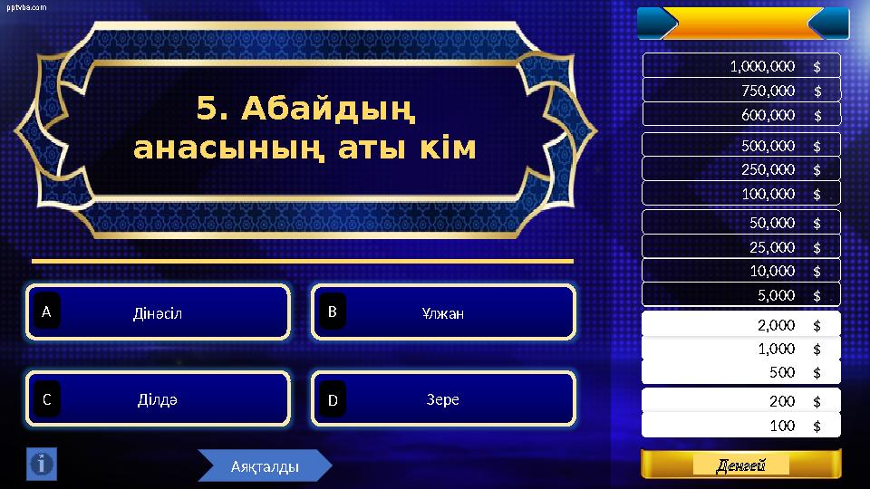 pptvba.com Levels 200 $ . 500 $ . 1,000 $ . 100 $ . 2,000 $ . 5,000 $ . 10,000 $ . 25