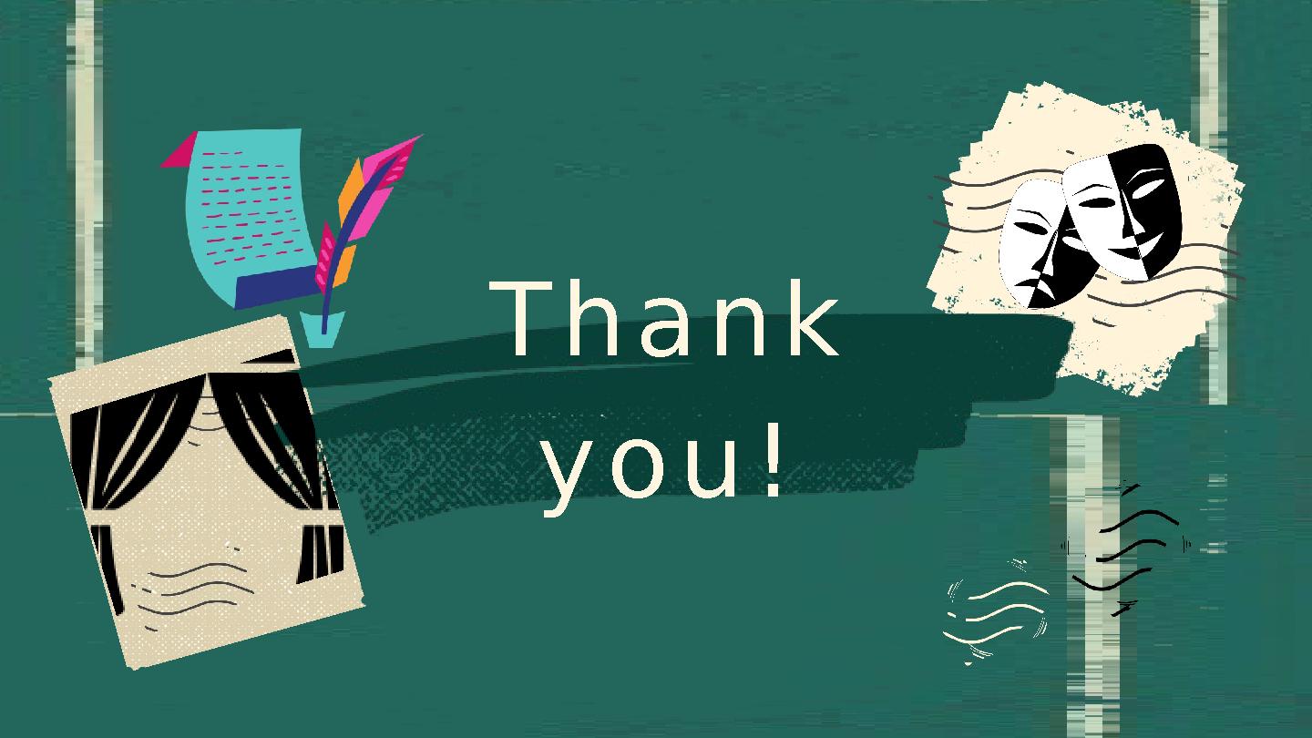Thank you! Thank you!