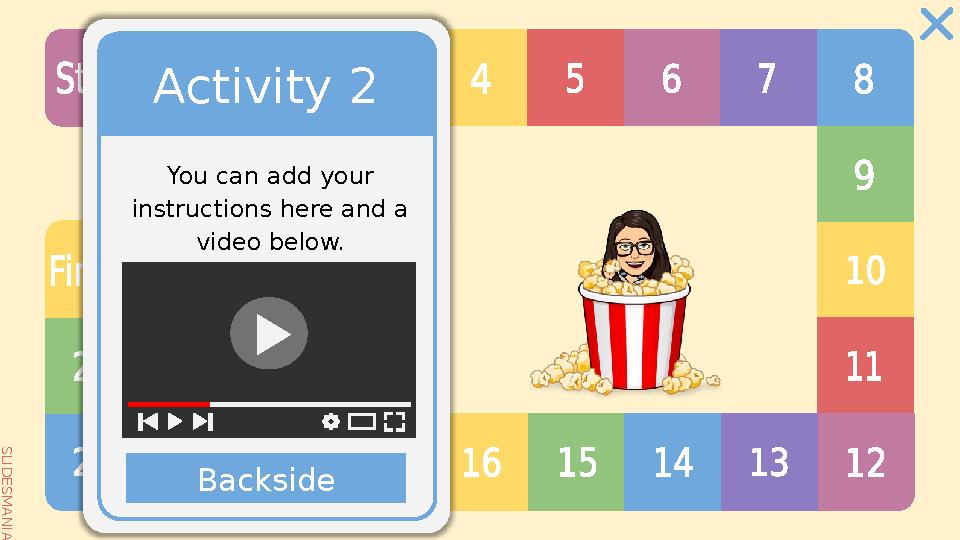 SLID ESM AN IA.C O M SLID ESM AN IA.C O MActivity 2 You can add your instructions here and a video below. Backside
