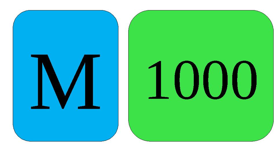 M 1000