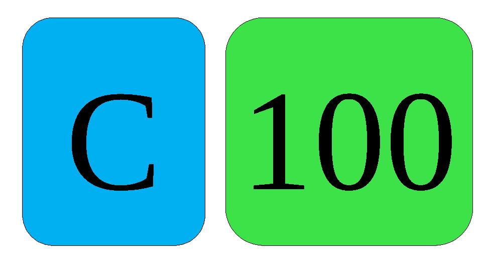 C 100