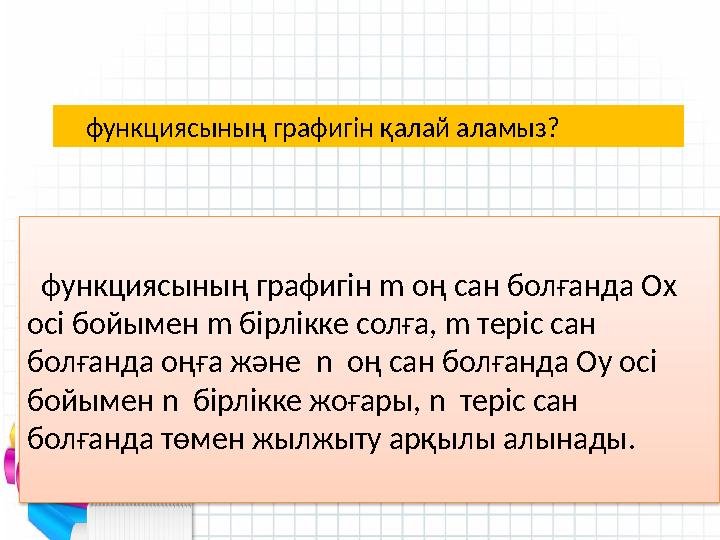 - Квадрат функцияның графигі? Өткен тақырыпты қайталау: парабола функция c ының графигін қалай аламыз? функциясының г