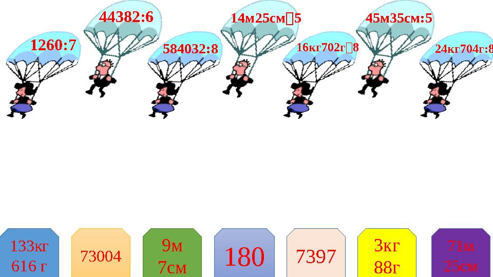 1260:7 44382:6 584032:8 14м25см5 16кг702г8 45м35см:5 24кг704г:8 133кг 616 г 73004 9м 7см 1807397 3кг 88г 71м 25см