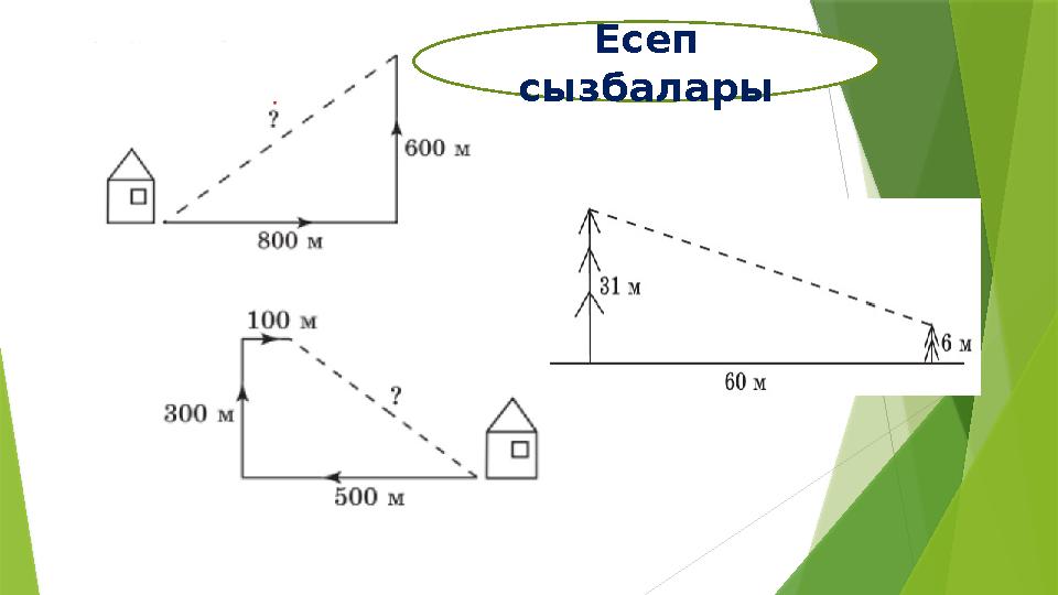 Есеп сызбалары