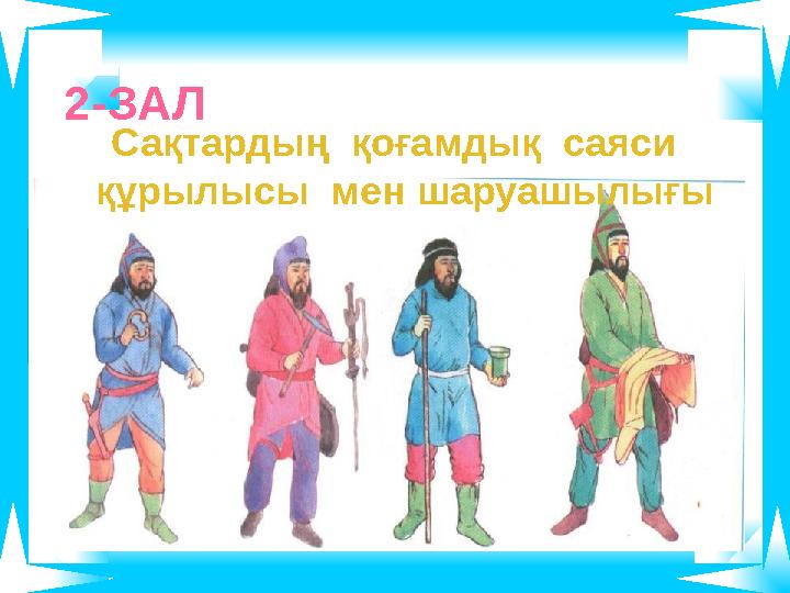 2-ЗАЛ Сақтардың қоғамдық саяси құрылысы мен шаруашылығы