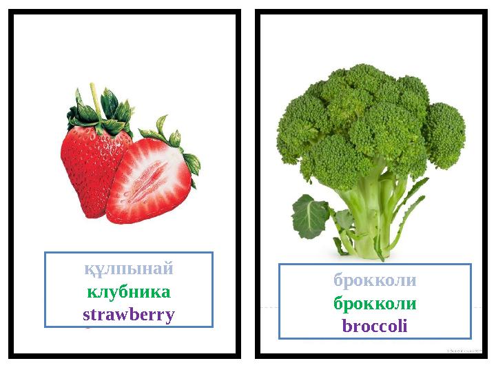 құлпынай клубника strawberry брокколи брокколи broccoli