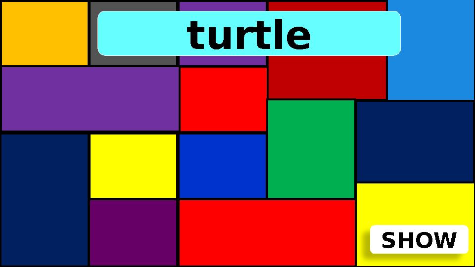 SHOW turtle