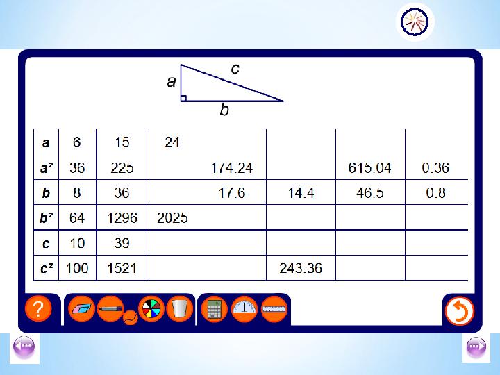 *Complete this table