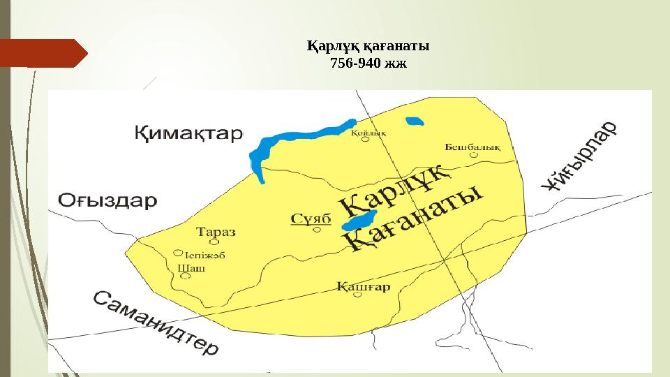 Қарлұқ қағанаты 756-940 жж