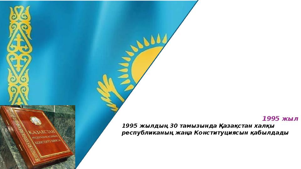 1995 жыл 1995 жылдың 30 тамызында Қазақстан халқы республи
