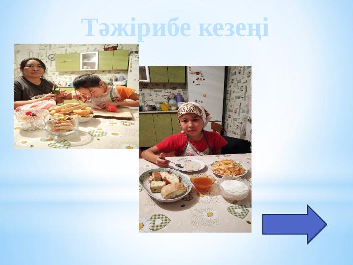 Тәжірибе кезеңі