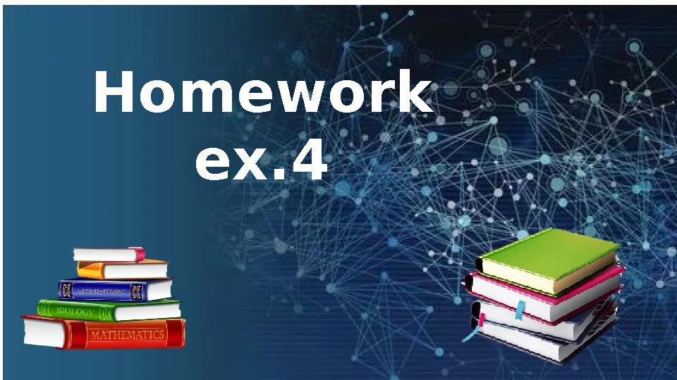 Homework ex.4