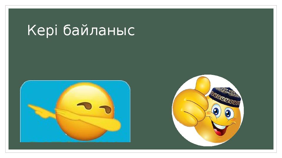 Кері байланыс