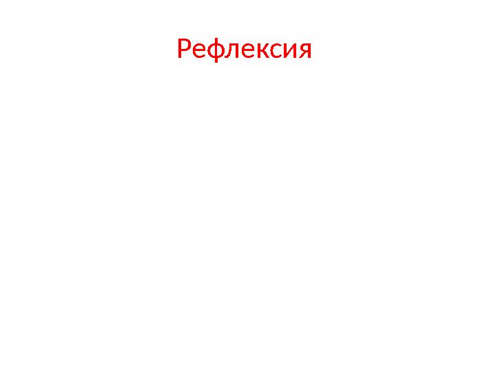 Рефлексия