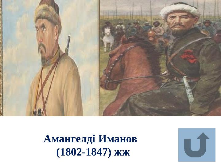 Амангелді Иманов (1802-1847) жж