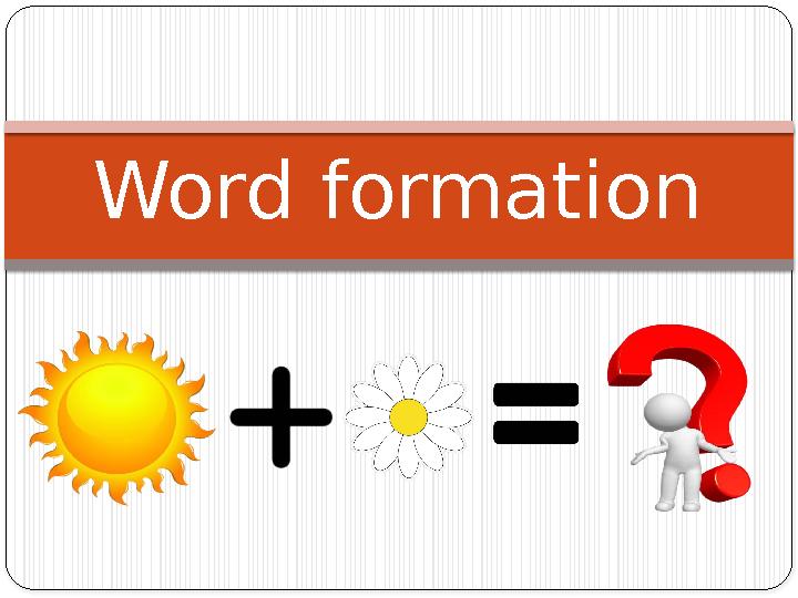 Word formation