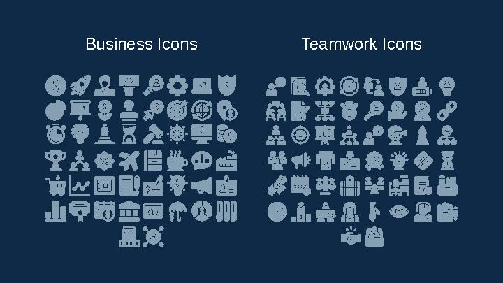 Business Icons Teamwork Icons