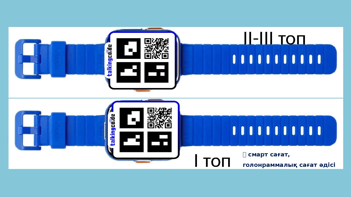 І топ ІІ-ІІІ топ ✅ смарт сағат, голонраммалық сағат әдісі
