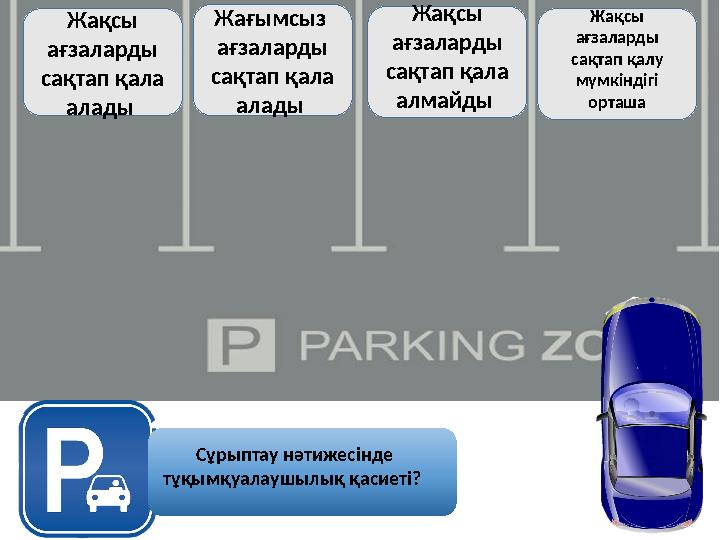 Сұрыптау нәтижесінде тұқымқуалаушылық қасиеті? Жақсы ағзаларды сақтап қала алады Жағымсыз ағзаларды сақтап қала алады