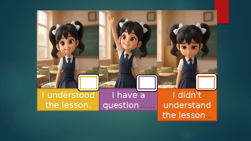 I understood the lesson. I have a question....... I didn't understand the lesson... 1234567891011121314 123456789101112131