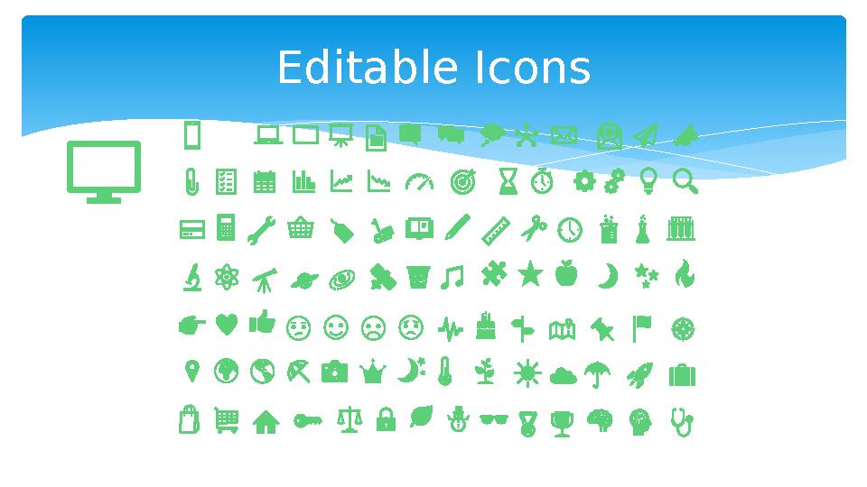 Editable Icons