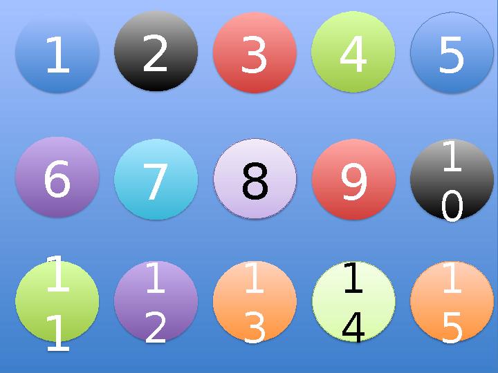 1 2 3 4 6 7 8 5 1 1 1 3 9 1 0 1 2 1 4 1 5
