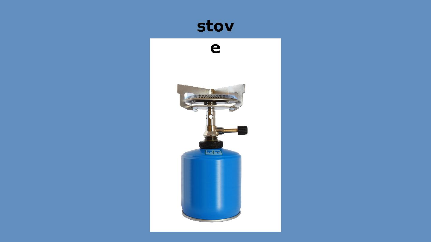 stov e