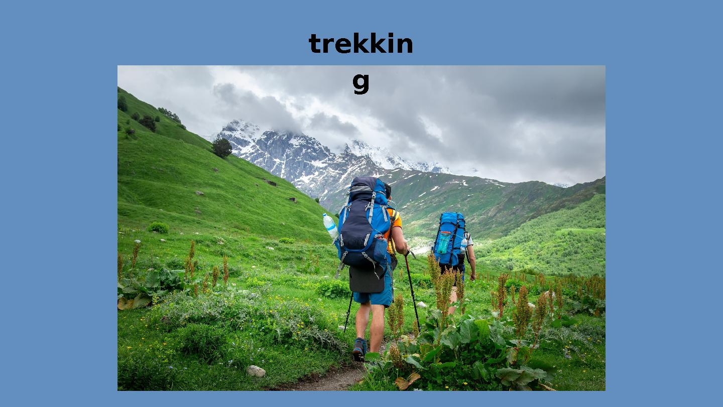 trekkin g