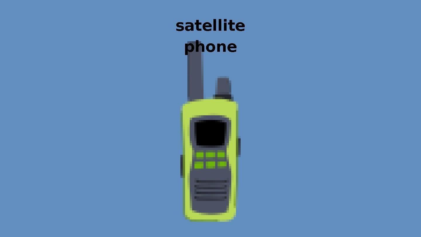 satellite phone