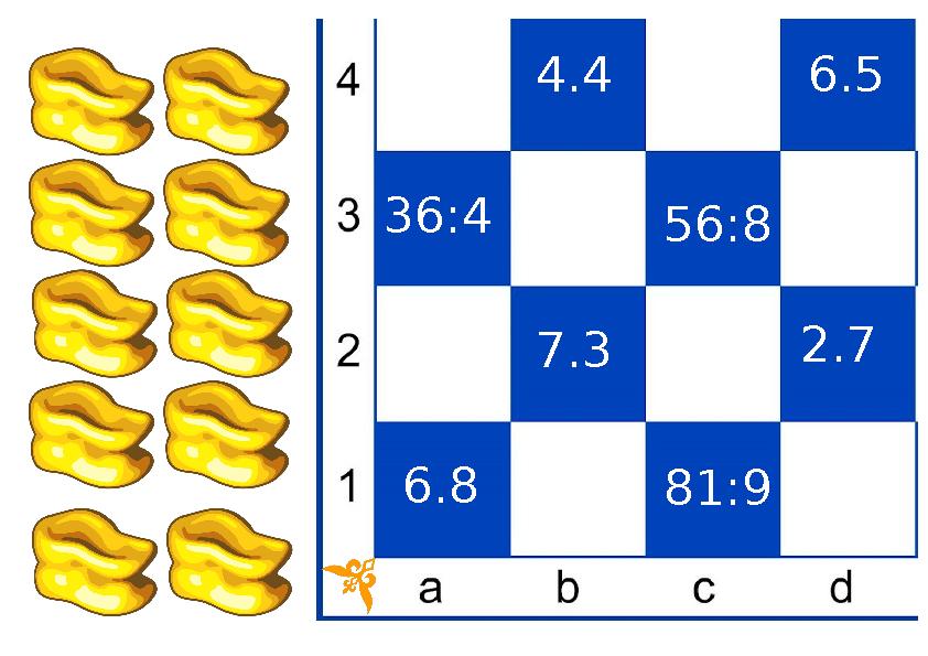 4.4 6.5 36:4 56:8 7.3 2.7 6.8 81:9