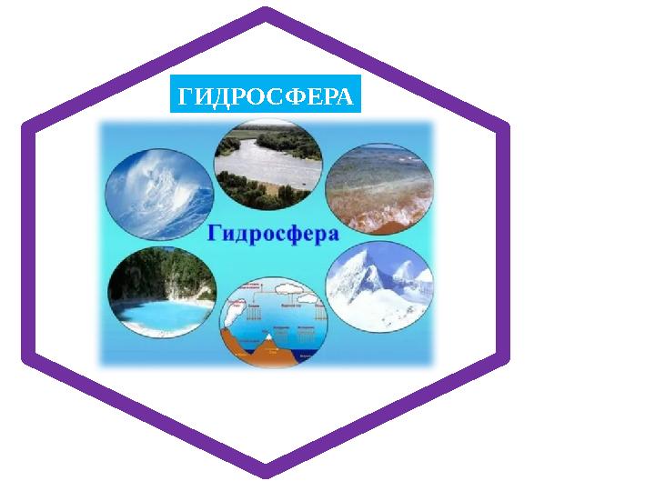 и р о м р ГИДРОСФЕРА