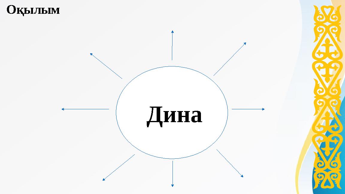 Оқылым Дина Оқылым Дина