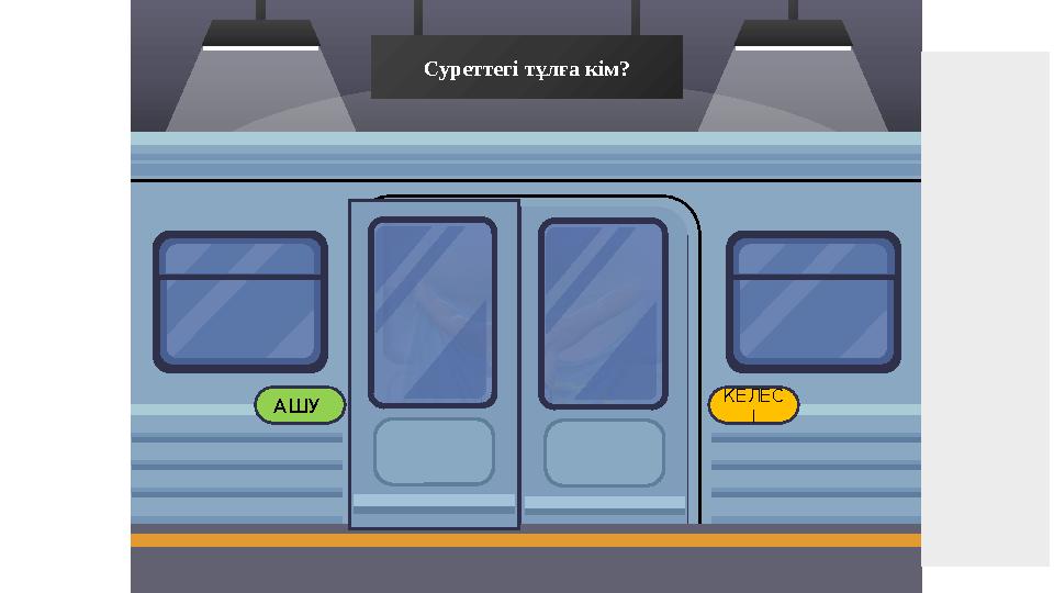 Суреттегі тұлға кім? АШУ КЕЛЕС І