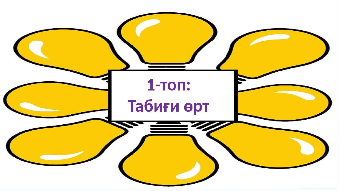 1-топ: Табиғи өрт