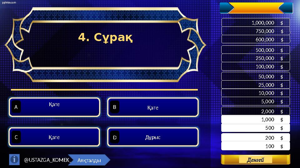 pptvba.com Levels 200 $ . 500 $ . 1,000 $ . 100 $ . 2,000 $ . 5,000 $ . 10,000 $ . 2