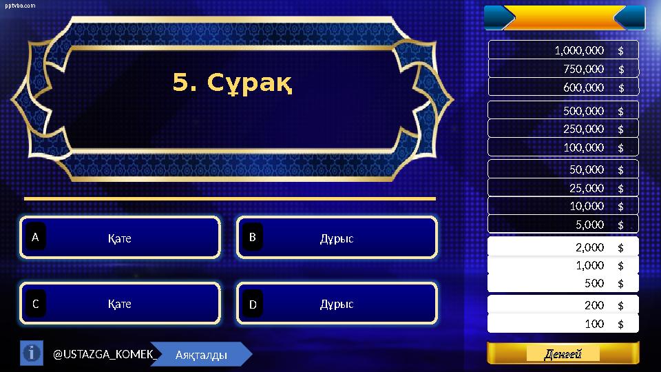 pptvba.com Levels 200 $ . 500 $ . 1,000 $ . 100 $ . 2,000 $ . 5,000 $ . 10,000 $ . 25