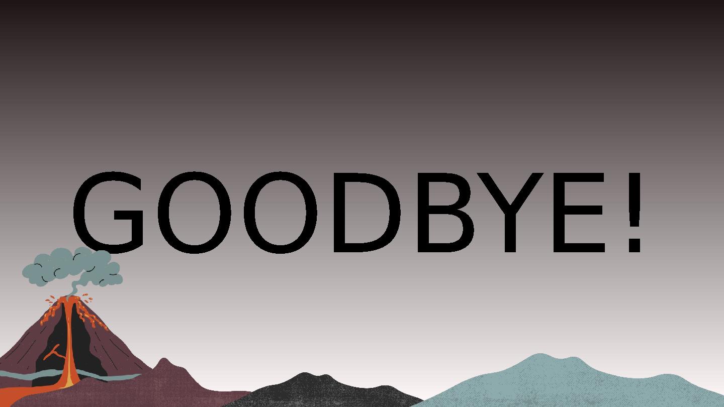 GOODBYE! GOODBYE!