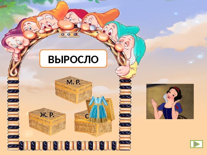 Ж. Р. С. Р. М. Р. ВЫРОСЛО