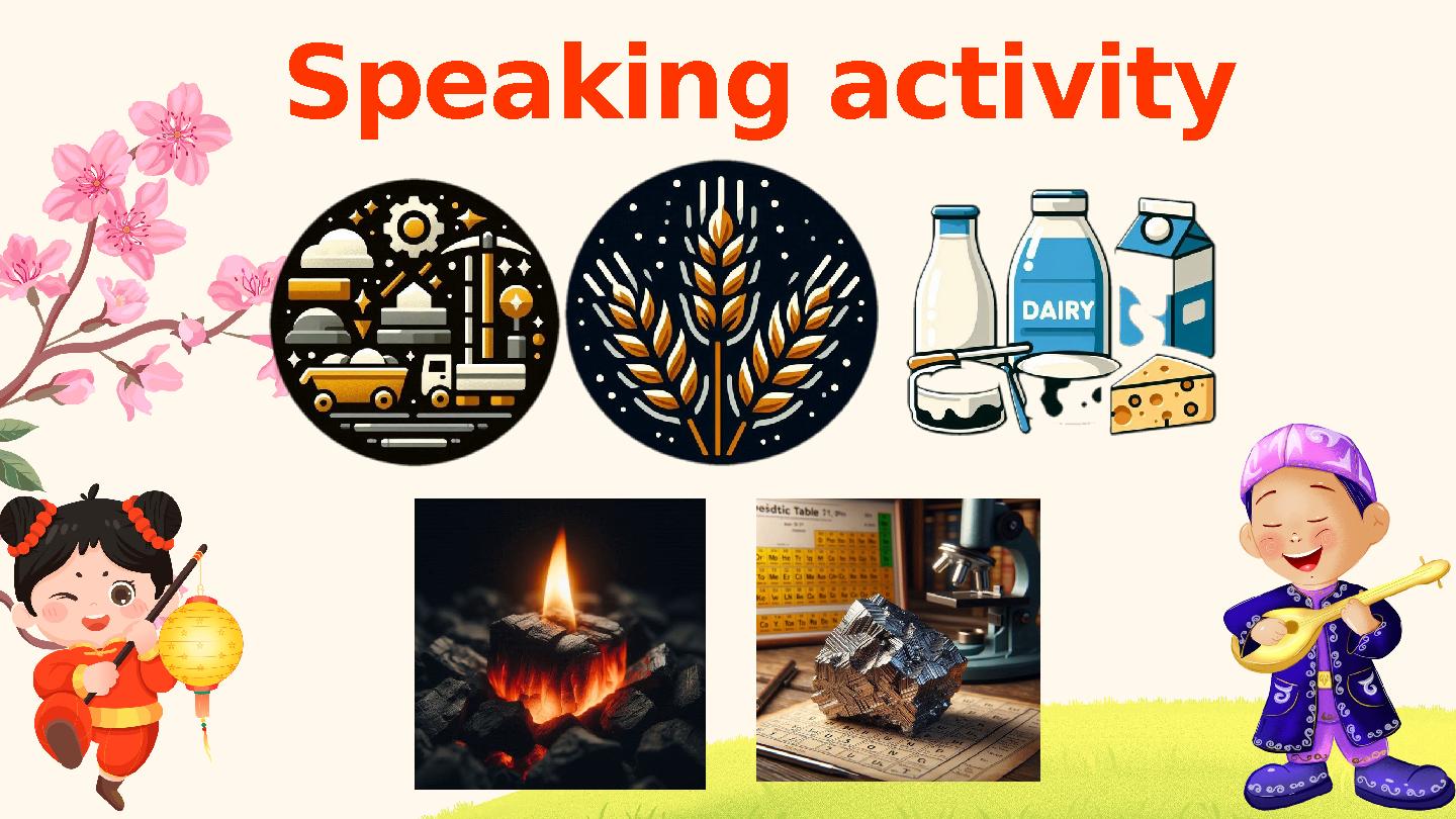 Speaking activity