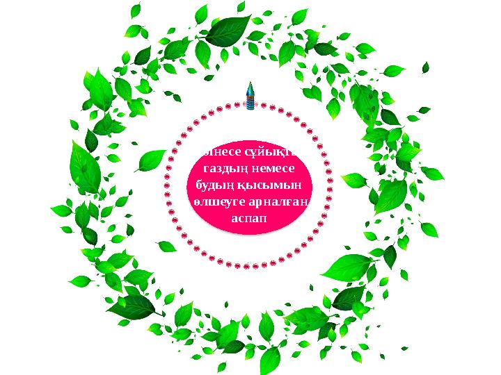 Техникада көбінесе сұйықтың, газдың немесе будың қысымын өлшеуге арналған аспап