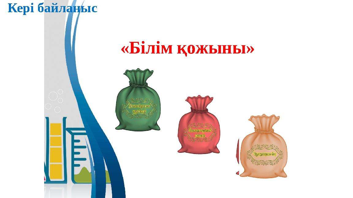 «Білім қожыны» Кері байланыс