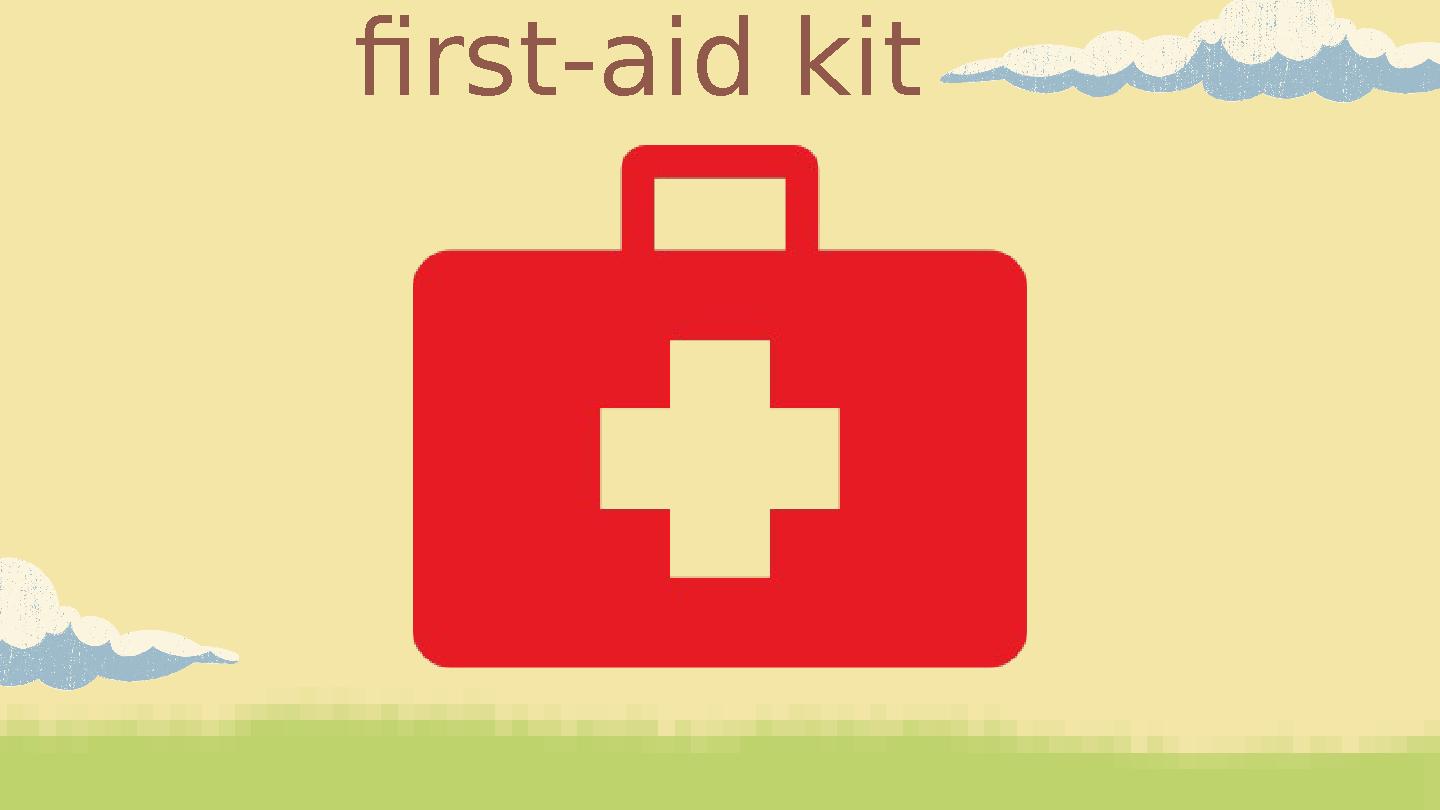 first-aid kit