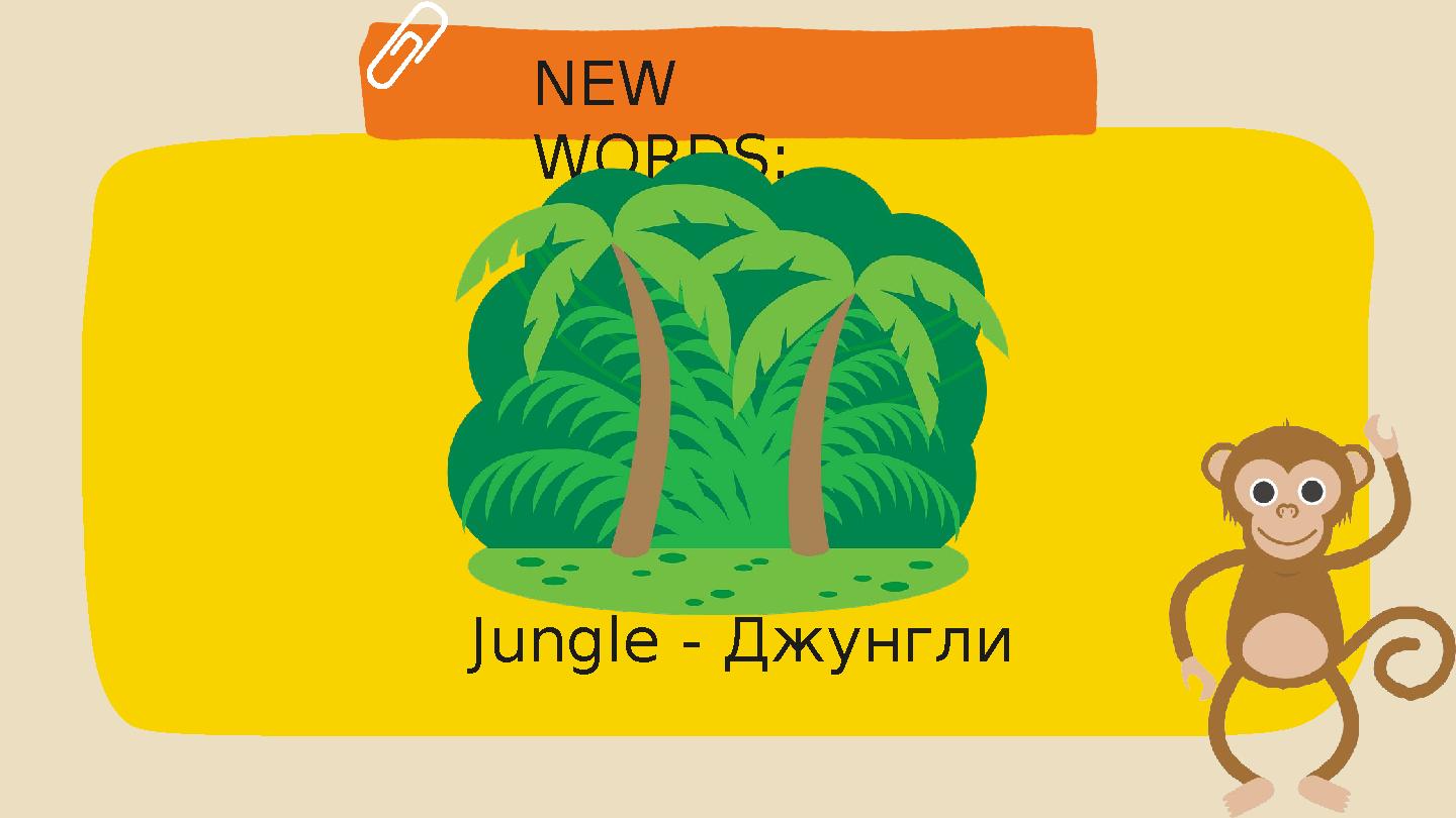 NEW WORDS: Jungle - Джунгли NEW WORDS: Jungle - Джунгли
