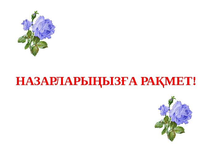 НАЗАРЛАРЫҢЫЗҒА РАҚМЕТ!