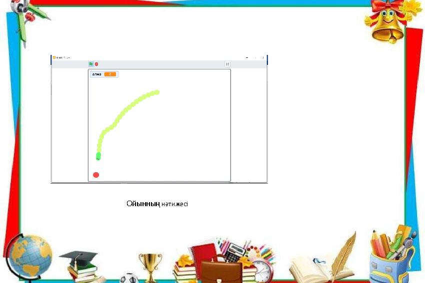 Ойынның нәтижесі